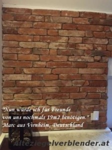 Ziegelstein-Ohne Fugen